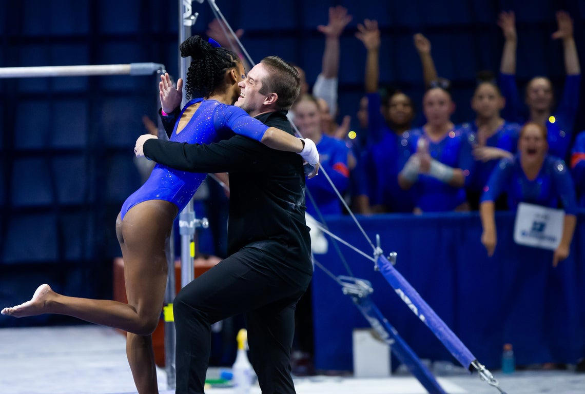 Awesome photos of the elite Florida Gators gymnastics team