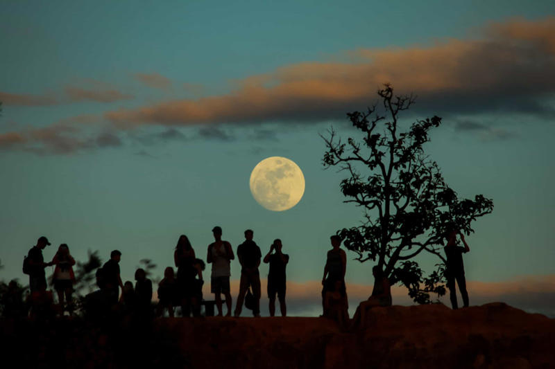 Each month's Full Moon has its own name The United Nations has an Outer Space Treaty, The Moon is the Earth's only natural satellite, The Apollo astronauts left more than just a flag behind, Each month's Full Moon has its own name, The Moon is lemon-shaped, Earth's Moon is the fifth-largest in our solar system, The Moon was once a hotbed of volcanic activity, The Moon can influence Earth by gravity, There's a body buried on the Moon, A full day on the Moon is much longer than on Earth, Sunlight passing through Earth's atmosphere changes the color of the Moon, The Moon is 81 times lighter than Earth