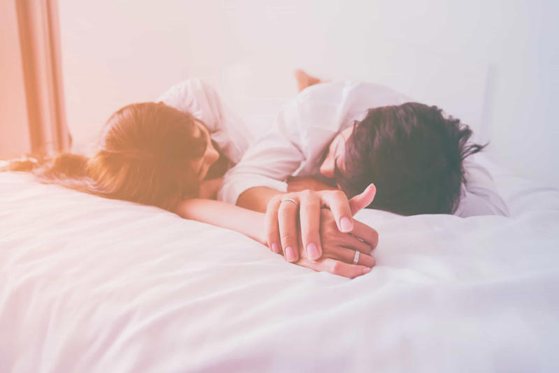 You've both had long-term relationships before, You met via dating apps, You don't post couple photos online, You watch series together, You compliment each other, You make love once a week, You don't have kids
