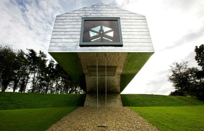 Balancing Barn, Suffolk, UK Blindingly beautiful metal homes, Bellbrae House, Victoria, Australia, Galvalum-wrapped home, California, USA, Joshua Tree Folly, California, USA, Tin House, London, UK, Cliff House, Granada, Spain, Copper house, Sibiu, Romania, Balancing Barn, Suffolk, UK, Three Capes Cabin, Tasmania, Australia