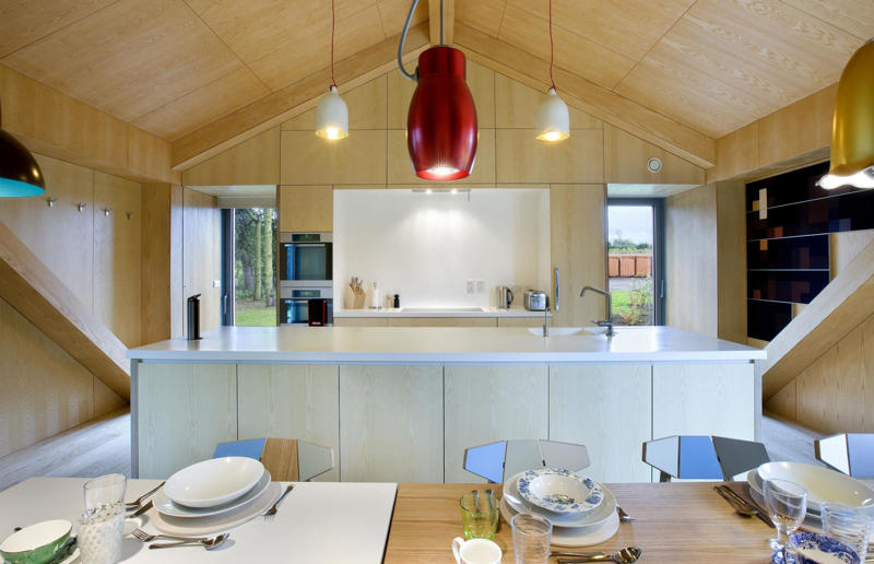 Balancing Barn, Suffolk, UK Blindingly beautiful metal homes, Bellbrae House, Victoria, Australia, Galvalum-wrapped home, California, USA, Joshua Tree Folly, California, USA, Tin House, London, UK, Cliff House, Granada, Spain, Copper house, Sibiu, Romania, Balancing Barn, Suffolk, UK, Three Capes Cabin, Tasmania, Australia