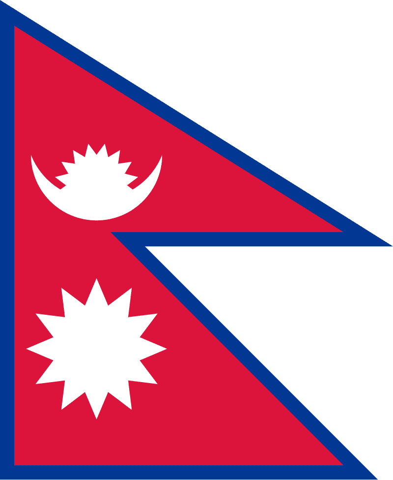 5. Nepal 1. Wales, 2. Bhutan, 3. Sri Lanka, 4. Seychelles, 5. Nepal, 6. Jamaica, 7. South Africa, 8. Canada, 9. Switzerland, 10. North Macedonia, 11. Estonia, 12. Kiribati, 13. Brazil, 14. Lebanon, 15. Papua New Guinea, 16. Albania, 17. Mexico, 18. Isle of Man, 19. Barbados, 20. Zimbabwe, 21. Uganda, 22. Japan, 23. Eritrea