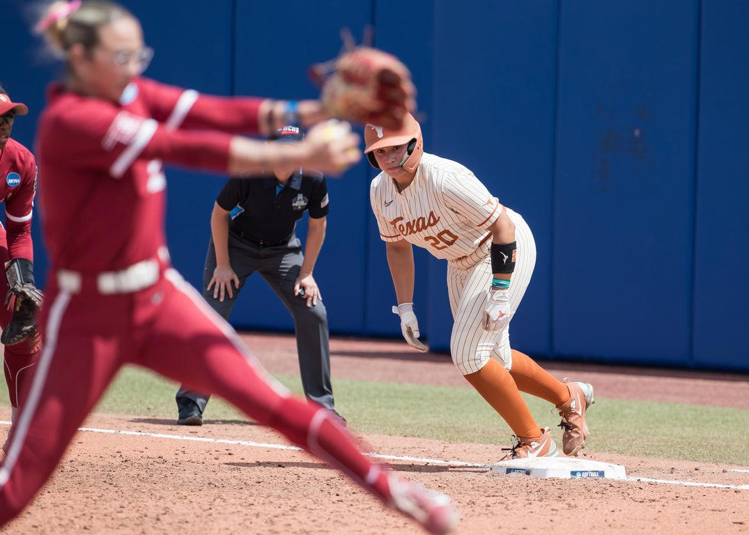 Outstanding softball photos from Texas' first ever WCWS win over Oklahoma