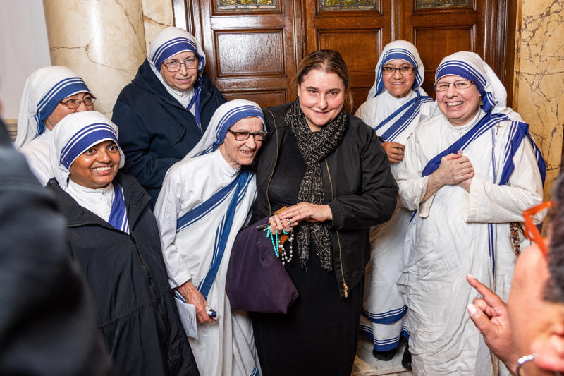 Antonia Salzano, mother of soon-to-be Saint Carlo Acutis speaks in N.Y.