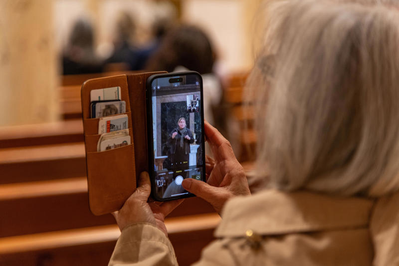 Antonia Salzano, mother of soon-to-be Saint Carlo Acutis speaks in N.Y.
