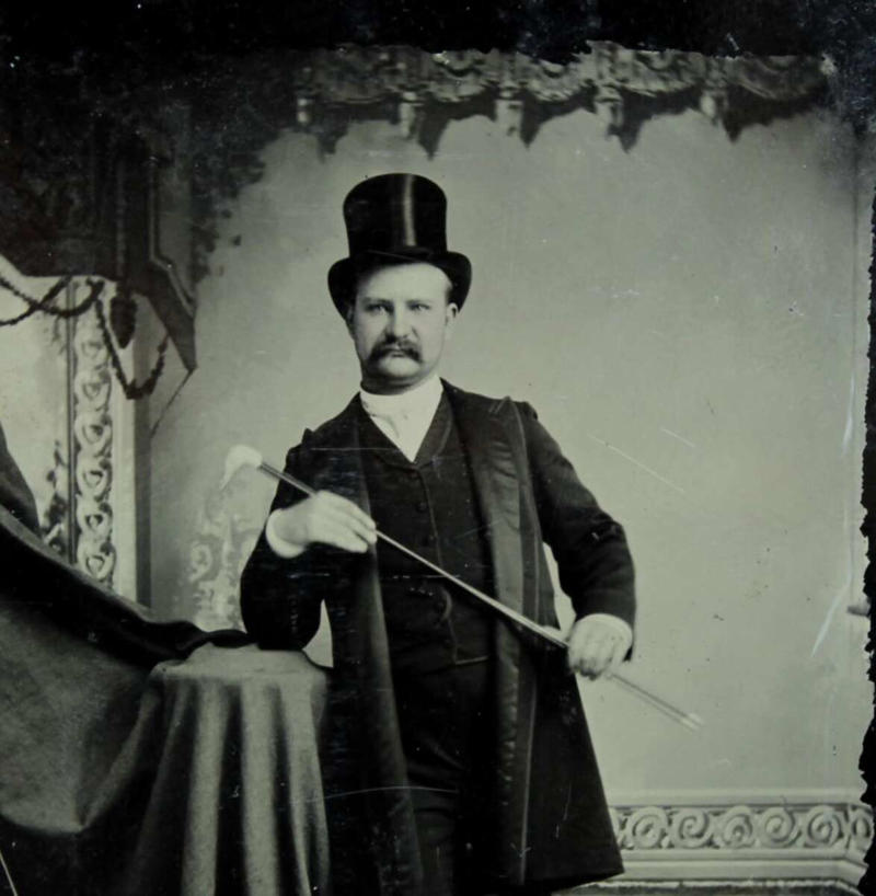 15. Now that's a fancy 1870s gentleman if I've ever seen one 1. A solid pose indeed, 2. Paris in the Belle Époque (ca. 1870-1890), 3. The legend goes that this was taken back in Pennsylvania, 4. Someone's great grandmother captured in a tender moment way back in the day, 5. Seems like he might be a great dad, 6. A portrait of a man wearing samurai armor back in the 1870s, 7. A couple young and in love all the way back in the 1870s, 8. Taken back in Norway in the 1870s, 9. A good day to you as well my good sir, 10. Gettysburg in 1870, 11. Taken in Norwich, England in the 1870s, 12. A portrait of Emil Bessels in the 1870s, 13. The penny farthing bikes were the bikes to ride around in during the 1870s, 14. Looks to be a joyous gathering indeed, 15. Now that's a fancy 1870s gentleman if I've ever seen one, 16. This looks to be a tumultuous alleyway to navigate back in the 1870s, 17. A stunning, captivating shot indeed, 18. Honestly, the guy is giving off some kind of vibe with the big beard, 19. She seems like she didn't have the best morning she's ever had