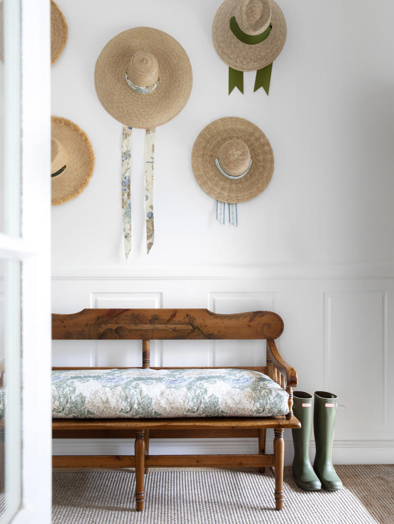 27 charming country home entryway ideas,      Wrought metal screen   ,      Light and bright   ,      Vintage art   ,      Pink door   ,      Cosy seating   ,      Hats off   ,      Antique church pew   ,      Hand-painted windows   ,      Rattan lamp shade   ,      Glass corridors   ,      Light-filled   ,      Gallery wall   ,      Soaring ceilings   ,      Weatherboard walls   ,      Checkerboard   ,      French doors   ,      Mudroom entrance   ,      Symmetrical plantings   ,      Built-in bench seat   ,      Statement runner   ,      Antique pieces   ,      Leadlight windows   ,      Small study nook   ,      Dark herringbone tiles   ,      All white   ,      Yellow door   ,      Dark timber joinery   