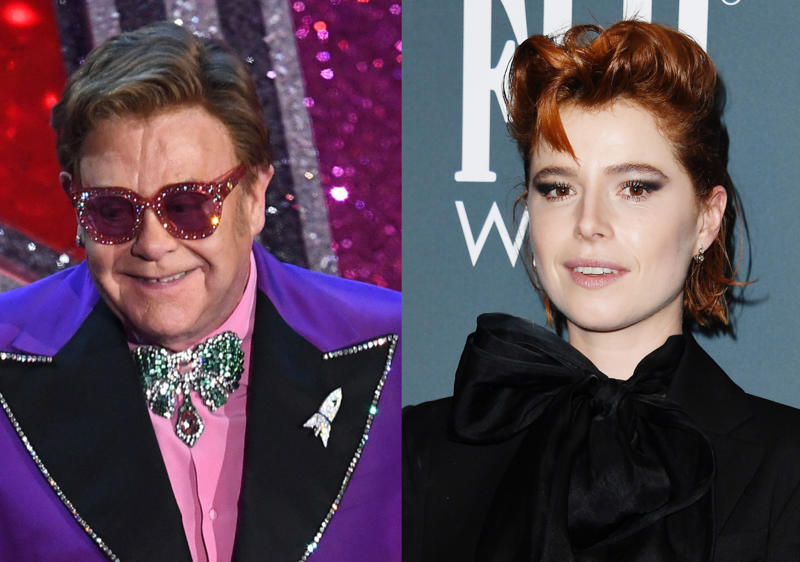 Elton John and Jessie Buckley Fredric March and Wallace Beery, Barbra Streisand and Katharine Hepburn, 'Franz Kafka's It's a Wonderful Life' and 'Trevor', 'Johnny Belinda' and 'The Treasure of the Sierra Madre', Diane Keaton and Marsha Mason, Tom Courtenay and Robert Duvall, Jodie Foster, Shirley MacLaine, and Sigourney Weaver, 'A Bug's Life' and 'The Prince of Egypt', Ron Howard and Baz Luhrmann, Amy Adams and Michelle Williams, Meryl Streep and Sandra Bullock, Damien Chazelle and Kenneth Lonergan, Lady Gaga and Glenn Close, Elton John and Jessie Buckley, Mikkel E.G. Nielsen (left) and Alan Baumgarten (right)