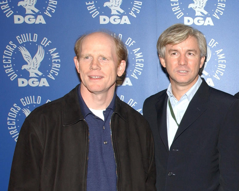 Ron Howard and Baz Luhrmann Fredric March and Wallace Beery, Barbra Streisand and Katharine Hepburn, 'Franz Kafka's It's a Wonderful Life' and 'Trevor', 'Johnny Belinda' and 'The Treasure of the Sierra Madre', Diane Keaton and Marsha Mason, Tom Courtenay and Robert Duvall, Jodie Foster, Shirley MacLaine, and Sigourney Weaver, 'A Bug's Life' and 'The Prince of Egypt', Ron Howard and Baz Luhrmann, Amy Adams and Michelle Williams, Meryl Streep and Sandra Bullock, Damien Chazelle and Kenneth Lonergan, Lady Gaga and Glenn Close, Elton John and Jessie Buckley, Mikkel E.G. Nielsen (left) and Alan Baumgarten (right)