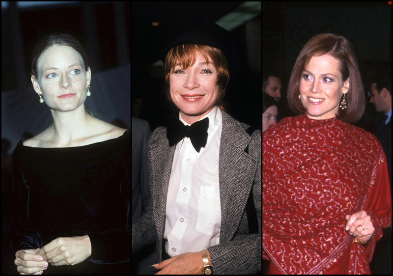 Jodie Foster, Shirley MacLaine, and Sigourney Weaver Fredric March and Wallace Beery, Barbra Streisand and Katharine Hepburn, 'Franz Kafka's It's a Wonderful Life' and 'Trevor', 'Johnny Belinda' and 'The Treasure of the Sierra Madre', Diane Keaton and Marsha Mason, Tom Courtenay and Robert Duvall, Jodie Foster, Shirley MacLaine, and Sigourney Weaver, 'A Bug's Life' and 'The Prince of Egypt', Ron Howard and Baz Luhrmann, Amy Adams and Michelle Williams, Meryl Streep and Sandra Bullock, Damien Chazelle and Kenneth Lonergan, Lady Gaga and Glenn Close, Elton John and Jessie Buckley, Mikkel E.G. Nielsen (left) and Alan Baumgarten (right)