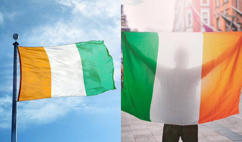 Ireland and Ivory Coast Indonesia and Monaco, Luxembourg and Netherlands, Chad and Romania, Senegal and Mali, Ireland and Ivory Coast, South Sudan and Kenya, Liechtenstein and Haiti, Bolivia and Ghana, Nicaragua and Argentina, Iraq and Egypt, Liberia and the United States of America