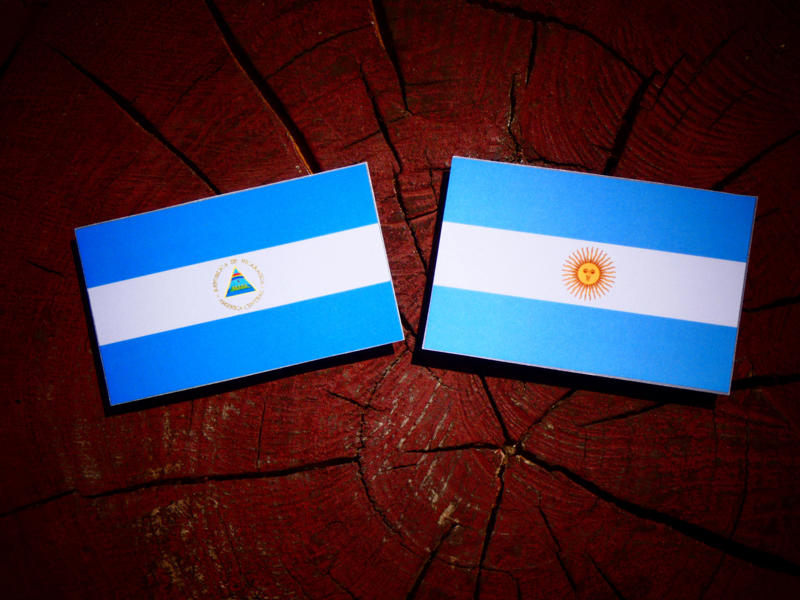 Nicaragua and Argentina Indonesia and Monaco, Luxembourg and Netherlands, Chad and Romania, Senegal and Mali, Ireland and Ivory Coast, South Sudan and Kenya, Liechtenstein and Haiti, Bolivia and Ghana, Nicaragua and Argentina, Iraq and Egypt, Liberia and the United States of America