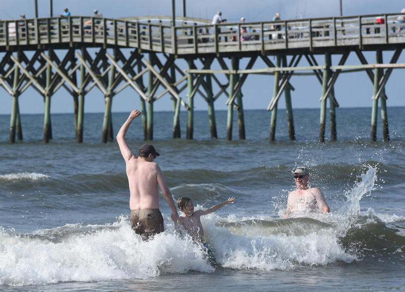 Wrightsville Beach, Carolina Beach, Kure Beach, Bald Head Island, Caswell Beach, Oak Island, Holden Beach, Ocean Isle Beach, Sunset Beach, Topsail Beach, Surf City