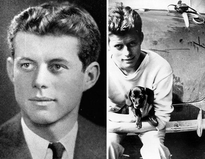 #1 Barack Obama, Age 18, #3 John F. Kennedy, Age 21 And 20, #5 Abraham Lincoln, Late 30s (Earliest Confirmed Photo), #7 Franklin Roosevelt, Age 18, #9 Rutherford B. Hayes, Age 30, #11 George H. W. Bush, Age 18, #13 James Garfield, Age 16, #15 Woodrow Willson, About 19 Years Old, #17 Warren G. Harding, Age 21, #19 Dwight Eisenhower, Age 25 and 29, #21 Herbert Hoover, Age 25, #23 Benjamin Harrison, Age 17, #25 John Tyler, Age 36, #27 John Adams, Age 33