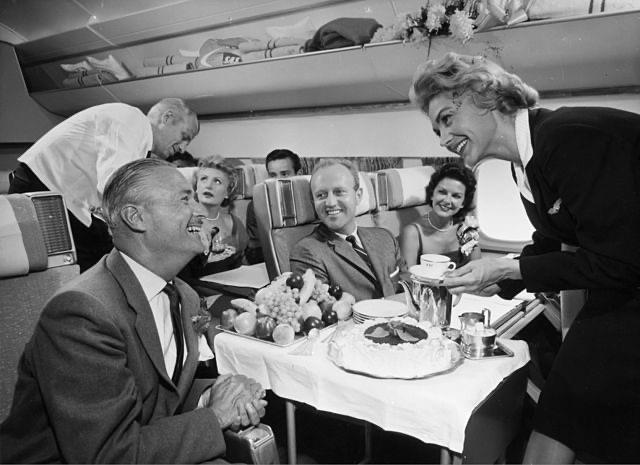 SAS DC-8-33 Cabin Service, SAS DC-8-33, Meat or Seafood?, First Class, Lobster or Shrimp?, Fresh Bread, SAS Scandinavia, First Class Drinks, Great Service, Perfect Service, Balanced Meal, Pan Am Desserts, A Qantas Flight, Drink Service, A Pan Am 747 Cabin, Royal Viking