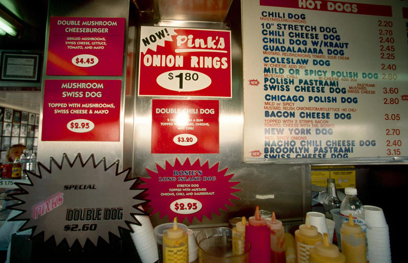 1990s: Pink's enters the new century Menus that made history, 1920s: White Castle changes the game, 1930s: Nathan's gets famous, 1940s: Carl's Jr. makes a stand, 1950s: affordable treats at McDonald's, 1950s: Whataburger goes big, 1950s: Burger King before the Whopper, 1950s: In-N-Out introduces Cali-style fast food, 1960s: Jack in the Box revolutionizes the drive-thru, 1960s: McDonald's before the Big Mac, 1960s: Sonic does things its own way, 1960s: Taco Bell offers something different, 1960s: Wendy's creates the modern drive-thru, 1970s: McDonaldland is born, 1970s: Kentucky Fried Chicken before it became KFC, 1970s: White Castle keeps it simple, 1980s: Dunkin' Donuts goes crazy for soup, 1980s: McDonald's is lovin' it, 1980s: Arby's buys into the croissant boom, 1990s: Pink's enters the new century