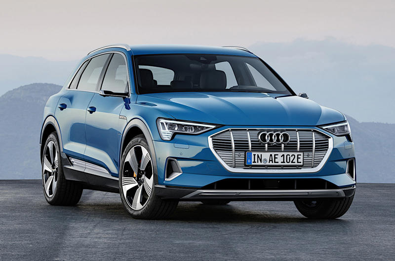 Audi e-tron Audi e-tron, BMW 1602 Elektro-Antrieb, Buick Velite 5, Cadillac Lyriq, Chevrolet S-10 EV, Citroën AX Electrique, Dacia Spring, Fiat Panda Elettra, Ford Ranger EV, General Motors EV1, Honda EV Plus, Hummer EV Pickup, Hyundai BlueOn, Jaguar I-Pace, Kia Soul EV, Mercedes Electrique, Nissan Tama, Opel Elektro GT, Peugeot VLV, Polestar 2, Porsche P1, Renault Celtaquatre, Skoda EV truck, Smart fortwo ed, Tesla Roadster, Toyota RAV4 EV, Vauxhall Ampera, Volkswagen Elektro-Transporter, Volvo C30 Electric