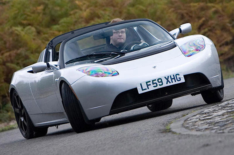 Tesla Roadster Audi e-tron, BMW 1602 Elektro-Antrieb, Buick Velite 5, Cadillac Lyriq, Chevrolet S-10 EV, Citroën AX Electrique, Dacia Spring, Fiat Panda Elettra, Ford Ranger EV, General Motors EV1, Honda EV Plus, Hummer EV Pickup, Hyundai BlueOn, Jaguar I-Pace, Kia Soul EV, Mercedes Electrique, Nissan Tama, Opel Elektro GT, Peugeot VLV, Polestar 2, Porsche P1, Renault Celtaquatre, Skoda EV truck, Smart fortwo ed, Tesla Roadster, Toyota RAV4 EV, Vauxhall Ampera, Volkswagen Elektro-Transporter, Volvo C30 Electric