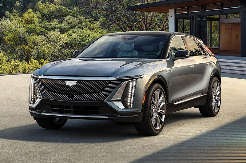 Cadillac Lyriq Audi e-tron, BMW 1602 Elektro-Antrieb, Buick Velite 5, Cadillac Lyriq, Chevrolet S-10 EV, Citroën AX Electrique, Dacia Spring, Fiat Panda Elettra, Ford Ranger EV, General Motors EV1, Honda EV Plus, Hummer EV Pickup, Hyundai BlueOn, Jaguar I-Pace, Kia Soul EV, Mercedes Electrique, Nissan Tama, Opel Elektro GT, Peugeot VLV, Polestar 2, Porsche P1, Renault Celtaquatre, Skoda EV truck, Smart fortwo ed, Tesla Roadster, Toyota RAV4 EV, Vauxhall Ampera, Volkswagen Elektro-Transporter, Volvo C30 Electric