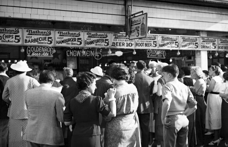1930s: Nathan's gets famous Menus that made history, 1920s: White Castle changes the game, 1930s: Nathan's gets famous, 1940s: Carl's Jr. makes a stand, 1950s: affordable treats at McDonald's, 1950s: Whataburger goes big, 1950s: Burger King before the Whopper, 1950s: In-N-Out introduces Cali-style fast food, 1960s: Jack in the Box revolutionizes the drive-thru, 1960s: McDonald's before the Big Mac, 1960s: Sonic does things its own way, 1960s: Taco Bell offers something different, 1960s: Wendy's creates the modern drive-thru, 1970s: McDonaldland is born, 1970s: Kentucky Fried Chicken before it became KFC, 1970s: White Castle keeps it simple, 1980s: Dunkin' Donuts goes crazy for soup, 1980s: McDonald's is lovin' it, 1980s: Arby's buys into the croissant boom, 1990s: Pink's enters the new century