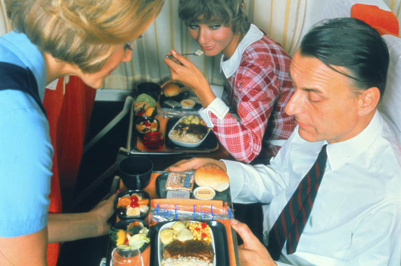 Cabin Service Cabin Service, SAS DC-8-33, Meat or Seafood?, First Class, Lobster or Shrimp?, Fresh Bread, SAS Scandinavia, First Class Drinks, Great Service, Perfect Service, Balanced Meal, Pan Am Desserts, A Qantas Flight, Drink Service, A Pan Am 747 Cabin, Royal Viking