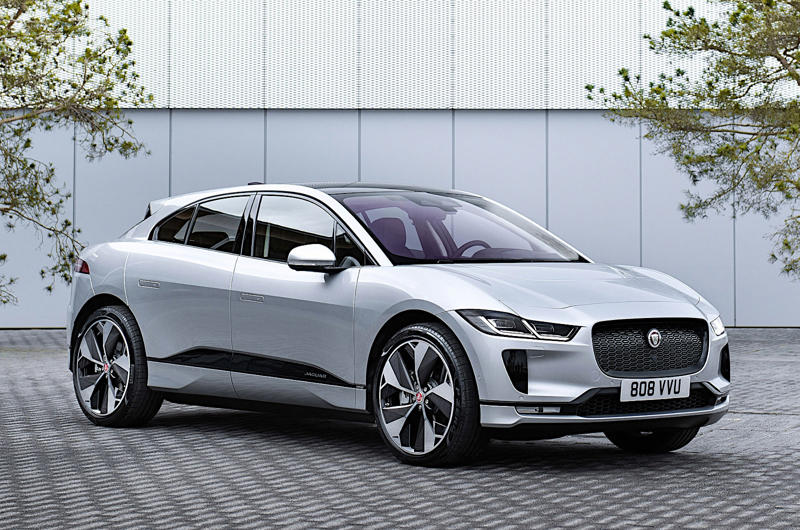 Jaguar I-Pace Audi e-tron, BMW 1602 Elektro-Antrieb, Buick Velite 5, Cadillac Lyriq, Chevrolet S-10 EV, Citroën AX Electrique, Dacia Spring, Fiat Panda Elettra, Ford Ranger EV, General Motors EV1, Honda EV Plus, Hummer EV Pickup, Hyundai BlueOn, Jaguar I-Pace, Kia Soul EV, Mercedes Electrique, Nissan Tama, Opel Elektro GT, Peugeot VLV, Polestar 2, Porsche P1, Renault Celtaquatre, Skoda EV truck, Smart fortwo ed, Tesla Roadster, Toyota RAV4 EV, Vauxhall Ampera, Volkswagen Elektro-Transporter, Volvo C30 Electric