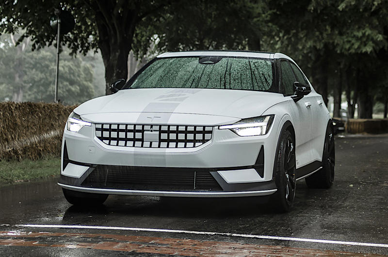 Polestar 2 Audi e-tron, BMW 1602 Elektro-Antrieb, Buick Velite 5, Cadillac Lyriq, Chevrolet S-10 EV, Citroën AX Electrique, Dacia Spring, Fiat Panda Elettra, Ford Ranger EV, General Motors EV1, Honda EV Plus, Hummer EV Pickup, Hyundai BlueOn, Jaguar I-Pace, Kia Soul EV, Mercedes Electrique, Nissan Tama, Opel Elektro GT, Peugeot VLV, Polestar 2, Porsche P1, Renault Celtaquatre, Skoda EV truck, Smart fortwo ed, Tesla Roadster, Toyota RAV4 EV, Vauxhall Ampera, Volkswagen Elektro-Transporter, Volvo C30 Electric