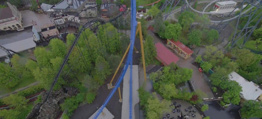 American Eagle, Batman: The Ride, The Dark Knight Coaster, The Flash: Vertical Velocity, Giant Drop, The Joker, Little Dipper, Maxx Force, Raging Bull, Sky Striker, Sprocket Rockets, Superman: Ultimate Flight, Wrath of Rakshasa, X Flight