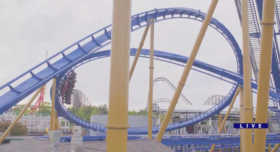 American Eagle, Batman: The Ride, The Dark Knight Coaster, The Flash: Vertical Velocity, Giant Drop, The Joker, Little Dipper, Maxx Force, Raging Bull, Sky Striker, Sprocket Rockets, Superman: Ultimate Flight, Wrath of Rakshasa, X Flight