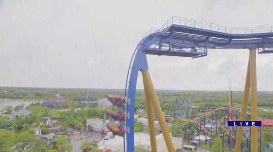 American Eagle, Batman: The Ride, The Dark Knight Coaster, The Flash: Vertical Velocity, Giant Drop, The Joker, Little Dipper, Maxx Force, Raging Bull, Sky Striker, Sprocket Rockets, Superman: Ultimate Flight, Wrath of Rakshasa, X Flight