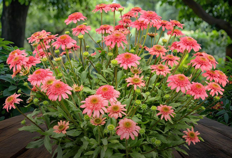Echinacea, Solomon’s Seal, Ninebark, Black-Eyed Susans