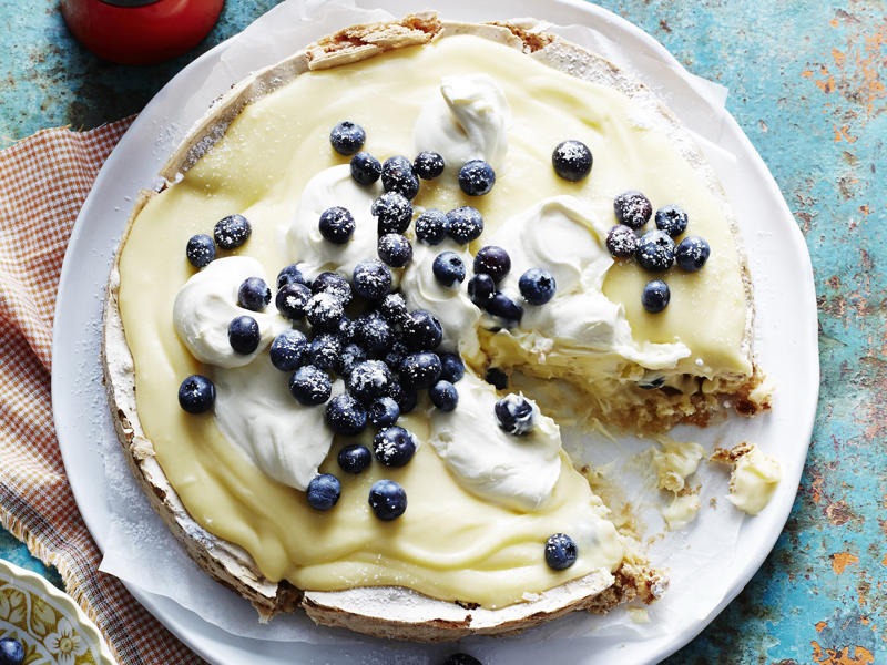 You’ll need these…,          Lemon blueberry cake with mascarpone icing      ,          Lemon meringue pudding      ,          Lemon marmalade puddings      ,          Lemon shortbread      ,          Easy lemon cheesecake      ,          Lemon lime tart      ,          Little ginger cakes with lemon drizzle      ,          Earl grey bomboloni with lemon curd      ,          Lemon daisies      ,          Blueberry and lemon delicious pudding      ,          Lemon custard and strawberry jam brûlée tart      ,          Air fryer lemon curd and raspberry bread and butter pudding      ,          Classic lemon cheesecake      ,          Passionfruit and lemon butter      ,          Baked lemon cheesecake      ,          Almond meringue and lemon curd cake      ,          Lemontons      ,          Blood orange and lemon yoghurt cups      ,          Lemon curd and poppy seed crêpe cake      ,          Baked lemon cheesecake      ,          Lemon and raspberry semifreddo      ,          Lemon ginger-spice whoopie pies      ,          Citrus butter cake      ,          Lemon and earl grey chiffon syrup cake      ,          Lemon marshmallows      ,          Lemon and meringue passionfruit mess      ,          Lemon, honey and pistachio biscotti      ,          Lemon meringue cake      