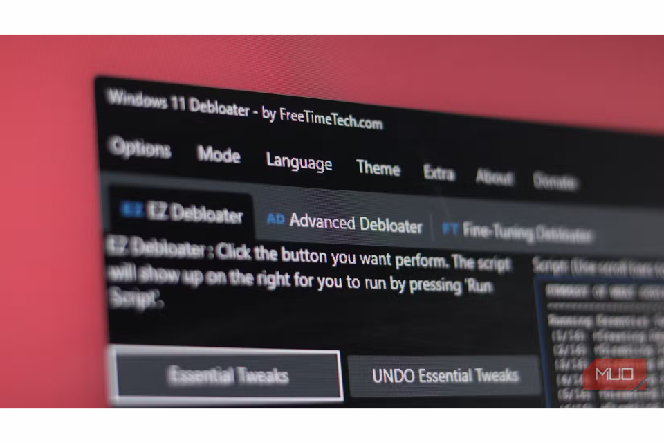 Windowsは想像以上に肥大化している, ブロートウェアを一掃できるツール, なんといっても使いやすい, Windowsのデブロートはデータの安全性維持にも役立ちます