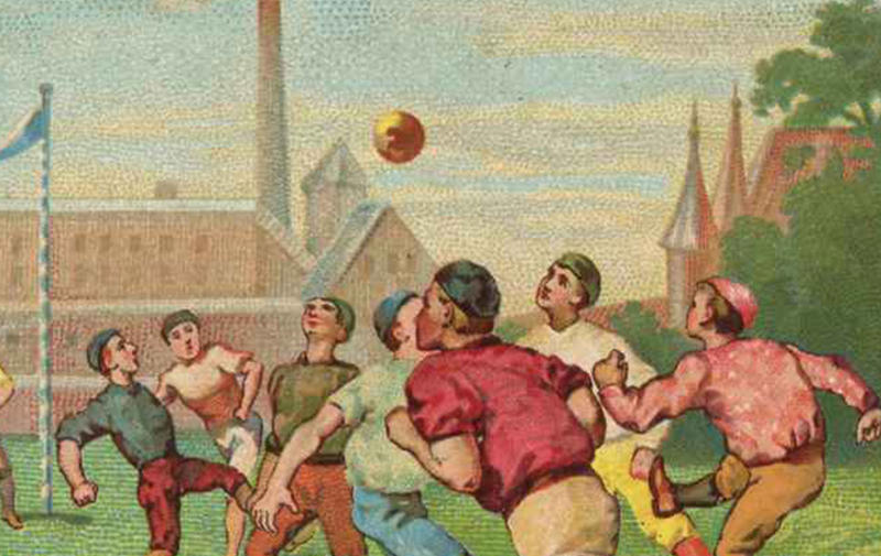 Football as a religion, Ancient Chinese origins, Medieval mob football, A school subject, Rugby or football?, Going global, The birth of FIFA, The World Cup, A televised revolution, UEFA Competitions, Billion-dollar business, The WAG era, The David Beckham effect, Celebrity owners, Banning women, A game everyone can play, Giving something back