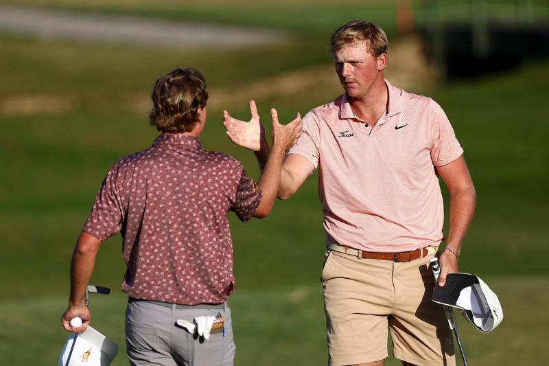 No. 1: Ben James, No. 2: Christiaan Maas, No. 3: Michael La Sasso, No. 4: Tommy Morrison, No. 5: Jase Summy
