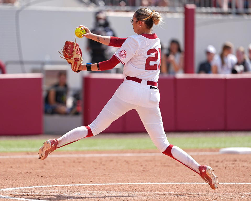 Oklahoma softball pitching sensation Sam Landry's incredible season, in photos