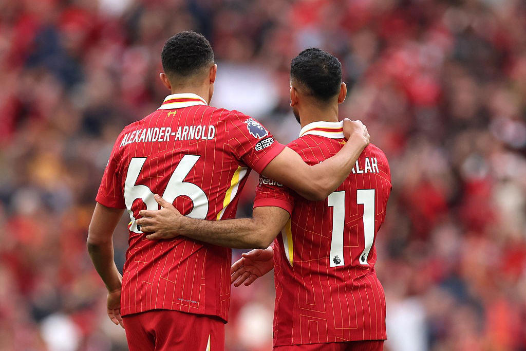 Liverpool vs Crystal Palace LIVE, Celebrations continue at Anfield, Celebrations continue at Anfield, 'I love what Liverpool stands for' - Van Dijk, Slot 'fantastic' - Hogan, 'Incredibly proud' - CEO Billy Hogan, 'I will remember it all my life' - Gravenberch, 'It's the best day of my life' - Alexander-Arnold, 'There wasn't a day I didn't think of the team' - Alexander-Arnold, Alexander-Arnold showed 'why it's such a pity' he'll leave - Slot, 'We need to be better next season' - Slot, Beating Man Utd helped Slot dream of winning league, Celebrations continue, 'It never stops' - Slot, Slot on Alexander-Arnold, Premier League champions 2024-25, Celebrations at Anfield, 'Incredible' - Virgil van Dijk, 'You can see how much it means' - Mo Salah, Liverpool are the Premier League champions, Liverpool are the Premier League champions, Liverpool are the Premier League champions, Alexander-Arnold cheered, Trophy presentation, Mo Salah collects his awards, Out comes the trophy, The party begins, Salah accepts double award, Jubilation at Anfield, FULL-TIME: Liverpool 1-1 Crystal Palace, FULL-TIME: Liverpool 1-1 Crystal Palace, Liverpool 1-1 Crystal Palace, Liverpool 1-1 Crystal Palace, GOAL! Liverpool 1-1 Crystal Palace, Liverpool 0-1 Crystal Palace, HITS THE POST! Liverpool 0-1 Crystal Palace, Liverpool 0-1 Crystal Palace, RED CARD! Liverpool 0-1 Crystal Palace, SAVE! Liverpool 0-1 Crystal Palace, Liverpool 0-1 Crystal Palace, Liverpool 0-1 Crystal Palace, Liverpool 0-1 Crystal Palace, Liverpool 0-1 Crystal Palace, Liverpool 0-1 Crystal Palace, Liverpool 0-1 Crystal Palace, SECOND HALF: Liverpool 0-1 Crystal Palace, HALF-TIME: Liverpool 0-1 Crystal Palace, Liverpool 0-1 Crystal Palace, SAVE! Liverpool 0-1 Crystal Palace, Liverpool 0-1 Crystal Palace, CLOSE! Liverpool 0-1 Crystal Palace, CLOSE! Liverpool 0-1 Crystal Palace, Liverpool 0-1 Crystal Palace, Liverpool 0-1 Crystal Palace, Liverpool 0-1 Crystal Palace, GOAL! Liverpool 0-1 Crystal Palace, Liverpool 0-0 Crystal Palace, Liverpool 0-0 Crystal Palace, A VIP guest..., KICK-OFF: Liverpool vs Crystal Palace, Party time at Anfield, Kick-off approaching, Team news, Why Alexis Mac Allister isn't in Liverpool's XI to face Crystal Palace, Team news - Crystal Palace, Team news - Liverpool, Line-ups - Crystal Palace, Line-ups - Liverpool, Champions League qualification permutations: What each team needs on the final day, Liverpool vs Crystal Palace LIVE