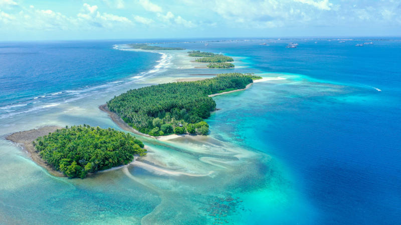 2. Marshall Islands 10. Guinea-Bissau, 9. Comoros, 8. São Tomé and Príncipe, 7. Solomon Islands, 6. Montserrat, 5. Micronesia, 4. Kiribati, 2. Marshall Islands, 1. Tuvalu