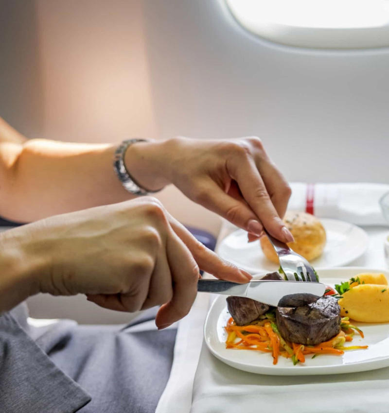 Eating during the flight may be cheaper than in the airport Duty-free isn't always cheaper, Your ETA includes more than just flying time, Checking your bag at the gate might be free, Your gender can be confusing, Water is free, Taxi rides from the airport are expensive, You don’t need to arrive two hours before your flight, Eating during the flight may be cheaper than in the airport, You could be tracked by facial recognition scanners, They’ll sell your stuff, Security isn’t as secure as you think, Many US airports are understaffed with security, There's a trick to getting your bag first, Wi-Fi is often free at the airports, You may have access to a private airport lounge, Airports are designed so you don't get lost