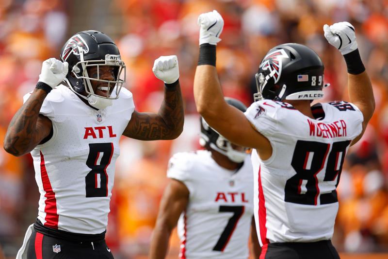 Falcons Quarterback Breakdown, QB Depth Chart (4):, 2025 salary cap hits for Falcons QBs:, Top free agent QBs available:, Predictions/expectations for QBs in 2025:, Falcons Running Back Breakdown, RB Depth Chart (6):, 2025 salary cap hits for Falcons RBs:, Top free agent RBs available:, Predictions/expectations for RBs in 2025:, Falcons Wide Receiver Breakdown, WR Depth Chart (13):, 2025 salary cap hits for Falcons WRs:, Top free agent WRs available:, Predictions/expectations for WRs in 2025:, Falcons Tight End Breakdown, TE Depth Chart (6):, 2025 salary cap hits for Falcons TEs:, Top free agent TEs available:, Predictions/expectations for TEs 2025, Falcons Offensive Tackle Breakdown, Left Tackle Depth Chart:, Right Tackle Depth Chart:, 2025 salary cap hits for Falcons OTs:, Top free agent OTs available:, Predictions/expectations for OTs in 2025:, Falcons Offensive Guard Breakdown, Left Guard Depth Chart:, Right Guard Depth Chart:, 2025 salary cap hits for Falcons guards:, Top free agent guards available:, Predictions/expectations for OGs in 2025:, Falcons Center Breakdown, Center Depth Chart:, 2025 salary cap hits for Falcons centers:, Top free agent centers available:, Predictions/expectations for centers in 2025:, Falcons Defensive Line Breakdown, NT depth chart:, LDE depth chart:, RDE depth chart:, 2025 salary cap hits for Falcons DL:, Top free agent DL available:, Predictions/expectations for DL in 2025:, Falcons Outside Linebacker Breakdown, ROLB depth chart:, LOLB depth chart:, 2025 salary cap hits for Falcons OLBs:, Top free agent OLBs available:, Predictions/expectations for OLBs in 2025:, Falcons Inside Linebacker Breakdown, Right ILB depth chart:, Left ILB depth chart:, 2025 salary cap hits for Falcons ILBs:, Top free agent ILBs available:, Predictions/expectations for Falcons ILBs in 2025:, Falcons Cornerback Breakdown, RCB depth chart:, LCB depth chart:, NCB depth chart:, 2025 salary cap hits for Falcons CBs:, Top free agent CBs available:, Predictions/expectations for Falcons CBs in 2025:, Falcons Safety Breakdown, FS depth chart:, SS depth chart:, 2025 salary cap hits for Falcons safeties:, Top free agent safeties available:, Predictions/expectations for 2025: