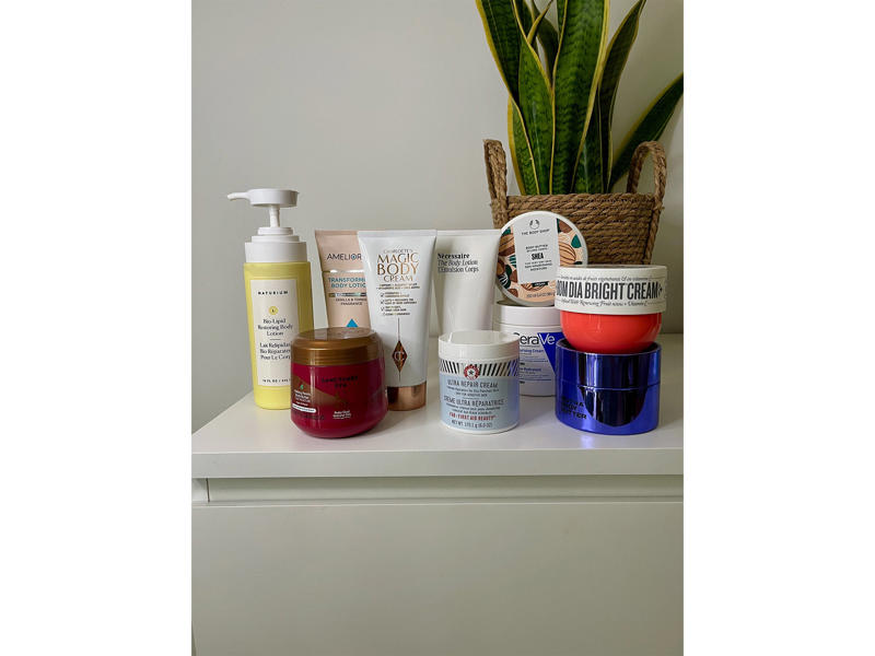 The best body moisturisers for 2025 are:, How I tested , Charlotte Tilbury magic body cream, Sanctuary Spa ruby oud natural oils melting pearls body butter, CeraVe moisturising cream, First Aid Beauty ultra repair cream, Naturium bio-lipid restoring body lotion, The Body Shop shea body butter, Sol de Janeiro bom dia bright cream, Nécessaire the body lotion, Ameliorate transforming body lotion vanilla and tonka fragrance, Mutha body butter, Your questions about body moisturisers answered, What is the best body moisturiser?, How I tested body moisturisers , Why you can trust IndyBest reviews