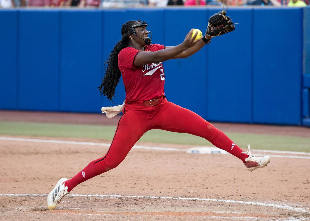 Texas Tech pitcher NiJaree Canady, in photos