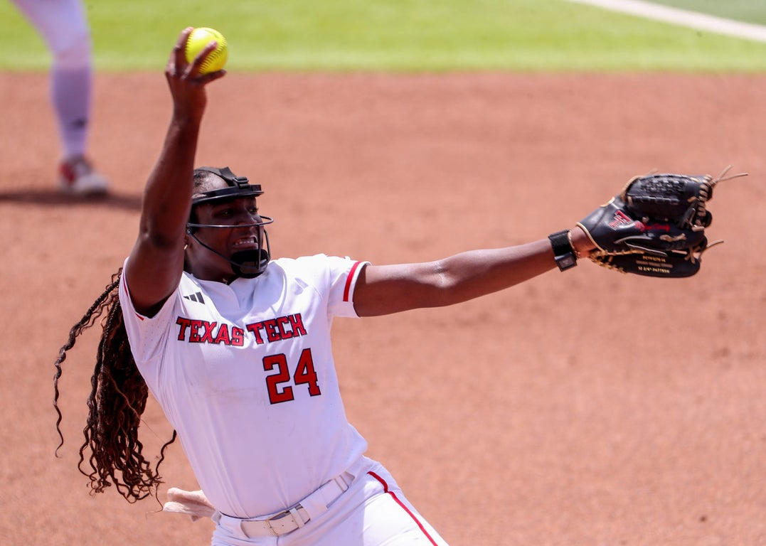 Texas Tech pitcher NiJaree Canady, in photos