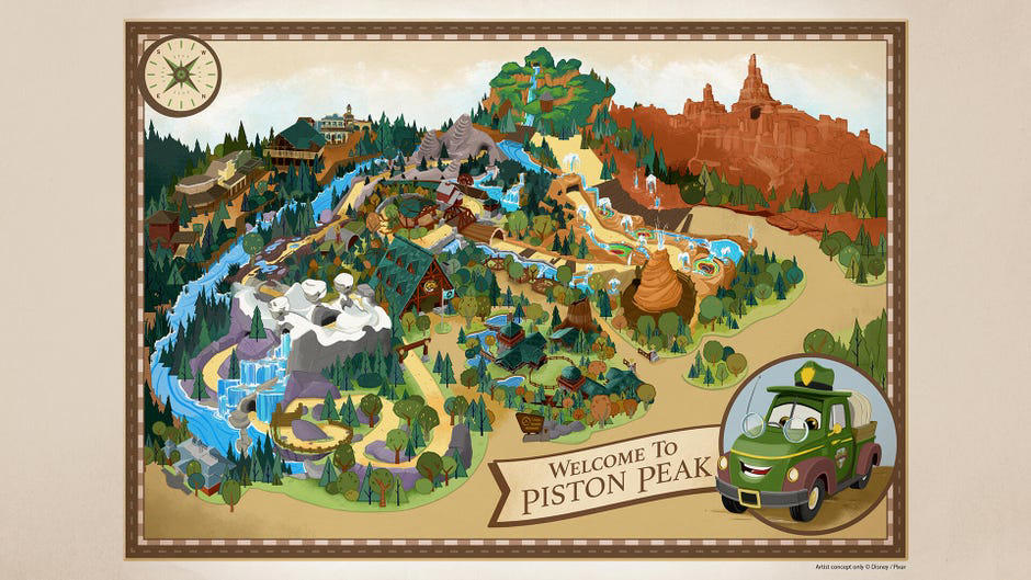 Disneyland expansion, New Coco attraction at Disney's California Adventure, Avatar area to replace Monsters, Inc. ride at California Adventure, Disney World Cars Land: First look at Piston Peak, What to know about Disneyland's 70th celebration, Ticket pricing for Disneyland's 70th anniversary celebration, Avengers Campus is getting two more rides at California Adventure, Updates to Buzz Lightyear's Space Ranger Spin, Disney's Hollywood Studios: Monsters, Inc. land, Disney World and Disneyland get Bluey meet and greets, Disney World's Magic Kingdom: New Villains Land, Tropical Americas land at Animal Kingdom , Disney Cruise Line: Four more ships, Everything else coming to Disneyland and Disney World