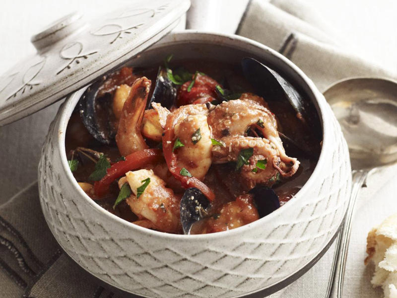 Best cuts of meat for the slow cooker, Can you use dried beans in a slow cooker?, Tips for freezing, Slow cooker chicken noodle soup , Slow cooker beef ramen with shiitake mushrooms , Slow-cooker coconut pumpkin soup , Slow cooker curried lentil and tomato soup , Slow cooker tomato soup with basil dumplings , Slow-cooker chicken hot and sour soup , Slow-cooker lamb with kale and pomegranate , Slow-cooker spicy upside down pineapple chicken , Shepherd’s pie in the slow cooker , Slow cooker potato bake , Deep-pan pepperoni pizza , Slow-cooker lamb kleftiko with potatoes , Slow cooker biryani , Slow cooker Greek ‘sausages’ with olives and risoni , How to make classic chocolate brownies in your slow cooker , Slow cooker five ingredient cottage pie , Slow cooker five ingredient pecan pie , How to make passata in your slow cooker , Slow cooker pineapple coconut cake , Slow cooker whole chicken with a peri peri marinade , Slow cooker Hainanese-style chicken , Slow-cooker lamb cassoulet , Slow-cooker beer and thyme beef cheeks , Slow cooker veal rolls (involtini) with prosciutto and sage , Slow-cooker chicken tikka masala , Slow cooker caramel pork with crispy crackling , Slow cooker pulled pork , Slow cooker honey soy lamb chops , Slow-cooker lamb madras , Slow-cooker red pork curry , Slow-cooker lamb & eggplant curry , Slow-cooker pork and lemongrass curry , Slow-cooker cashew and cauliflower curry , Slow cooker chickpea and sweet potato curry , Slow cooker butter chicken , Slow cooker Greek lamb stifado , Slow-cooker massaman beef curry , Slow cooker pork and fennel meatball pasta , Slow-cooker beef stroganoff , Slow-cooker beef cheeks in pedro ximénez , Slow cooker beef soup with chickpea & chorizo , Slow cooker lamb shanks with tomato, chilli and fetta , Creamy rice pudding with cinnamon sugar , Slow-cooker five-ingredient berry cobbler , Sticky date and fig steamed pudding