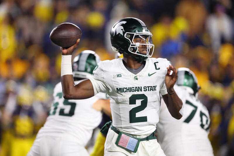 No. 5 - Penn State, No. 4 - Iowa, No. 3 - UCLA, No. 2 - Boston College, No. 1 - Michigan