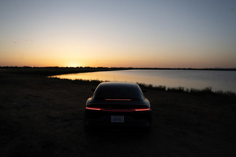 1. 2026 Lucid Air Pure RWD, 2. 2026 Tesla Model 3 Standard RWD, 3. 2026 Tesla Model Y Standard RWD, 4. 2026 Tesla Model 3 Premium RWD, 5. 2026 Lucid Air Touring