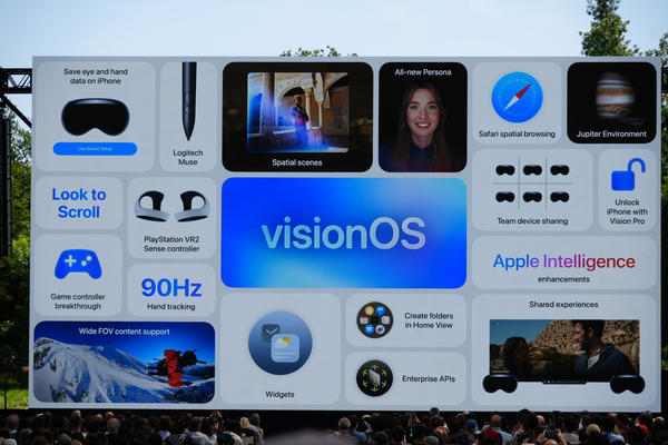 自分の分身「Persona」リアルすぎ, 空間に表示する「ウィジェット」便利すぎ, Vision Pro用コンテンツの制作、手軽すぎ, 初めて体験したときのような声が出た
