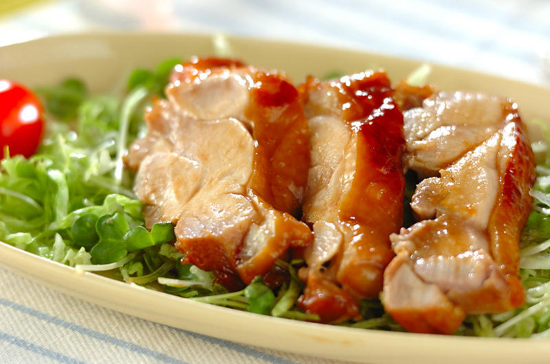 鶏肉のショウガ焼き, 鶏もも肉のコチュマヨ焼き, 鶏肉のハニーペッパー焼き, やみつき照りマヨチキン , 鶏肉のオーブン焼き, 鶏肉とレンコンのオイスターソース煮