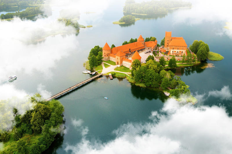 Eltz Castle, Germany, Predjama Castle, Slovenia, Brunnenburg Castle, Italy, Trakai Island Castle, Lithuania, Guaita Castle, San Marino, Gravensteen Castle, Belgium, Mehrangarh Fort, India, Topkapi Palace, Turkey, The Forbidden City, China, Almourol Castle, Portugal, Chateau de Sully-sur-Loire, France, Monastir's Ribat, Tunisia, Karlstejn Castle, Czech Republic, Gyantse Dzong, Tibet